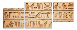 Obraz na plátne Hieroglyfy